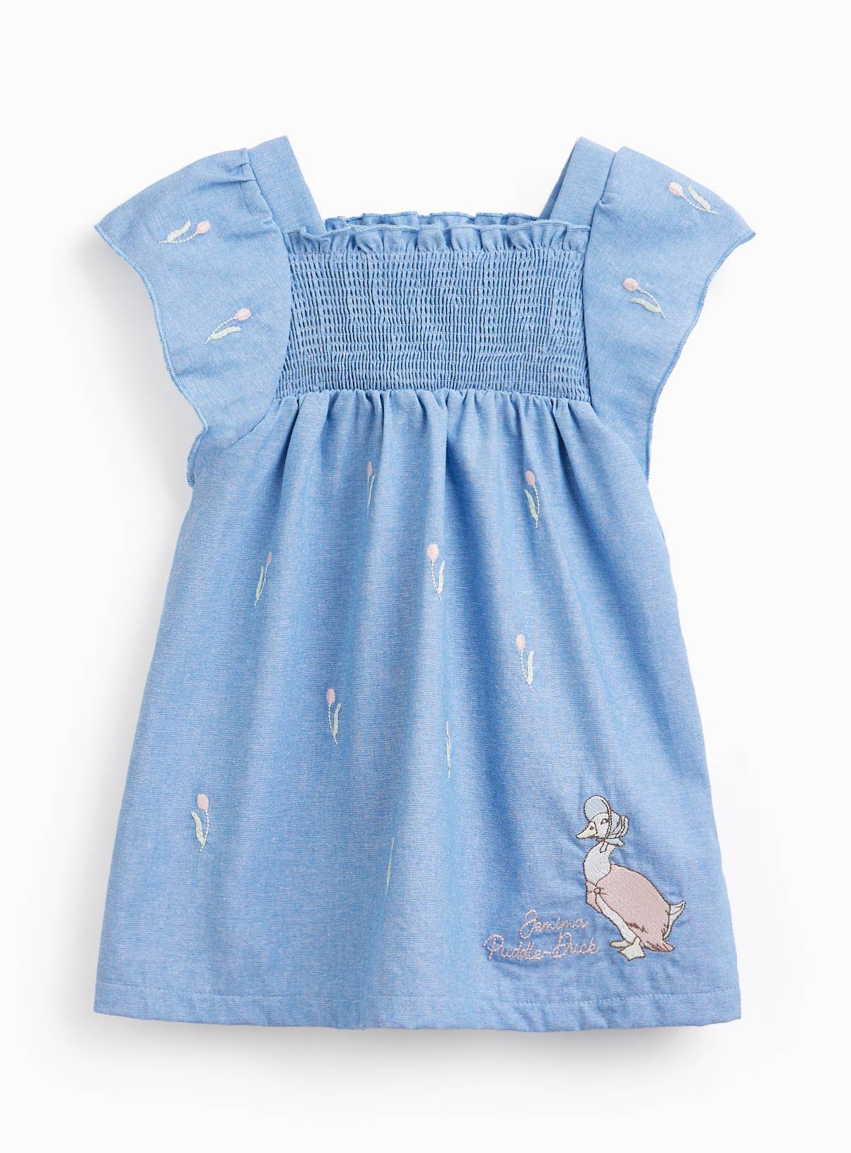 Blue Peter Rabbit Dress & Bloomers Set Up to 3 mths - Image 1