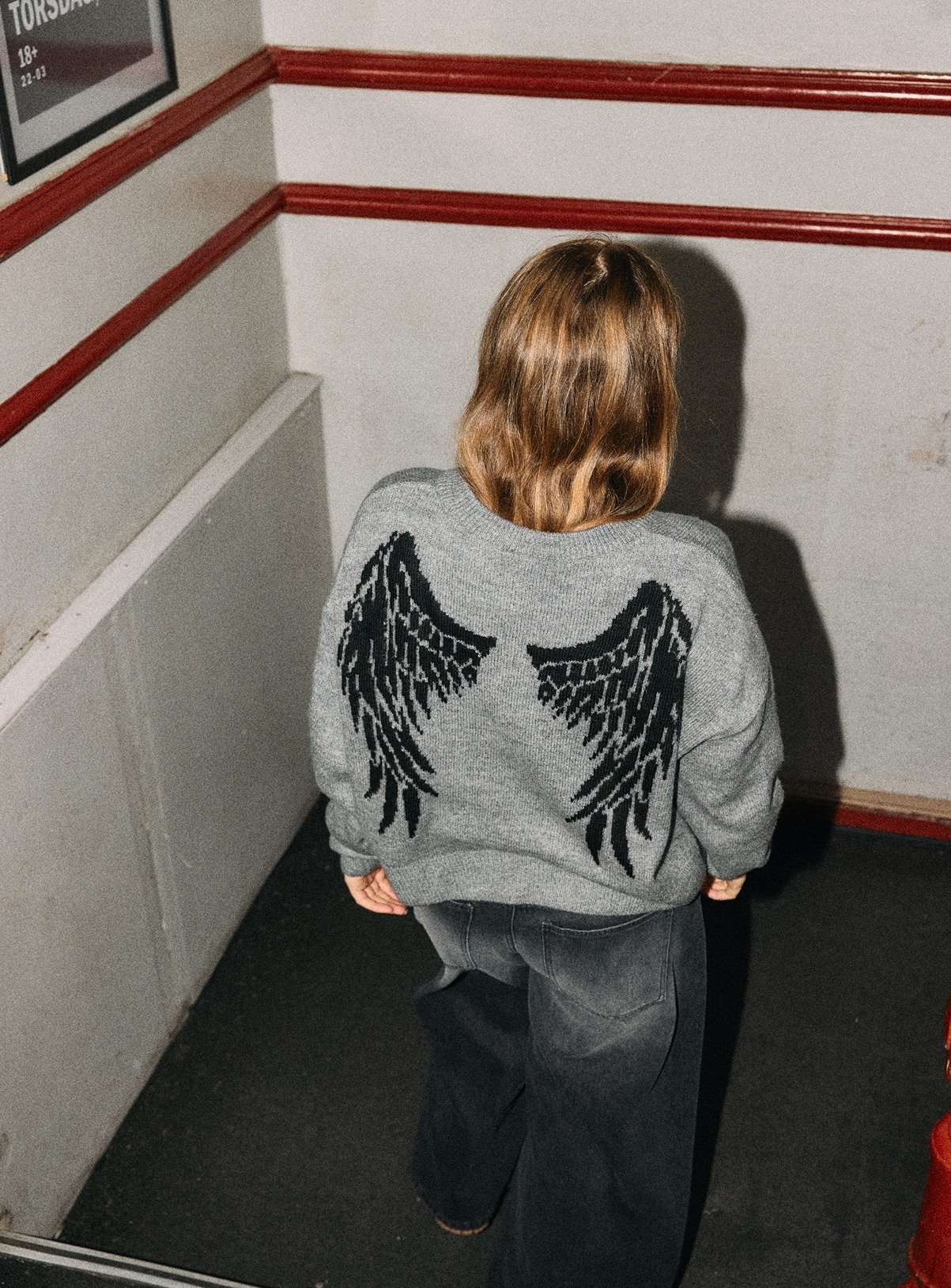 Grey NOISY MAY Long Sleeved Knitted Jumper