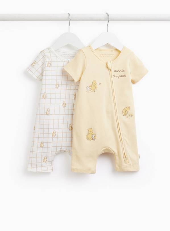 Winnie The Pooh Rompers 2 Pack 6-9 months