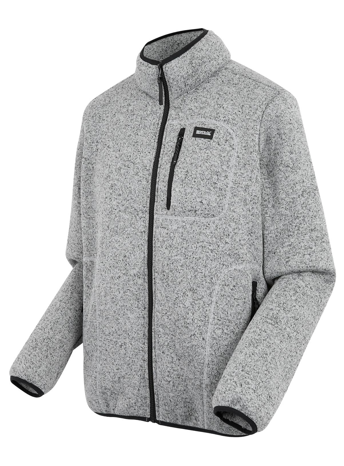 REGATTA Barlee Full Zip Fleece Grey XL - Image 3