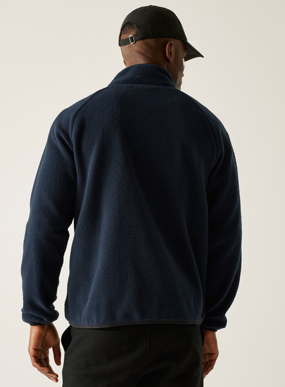 REGATTA Frankie Borg Zip Fleece Navy XXXL - Image 2 thumbnail