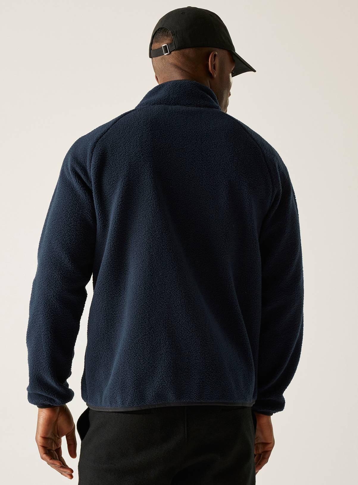 REGATTA Frankie Borg Zip Fleece Navy XXXL - Image 2