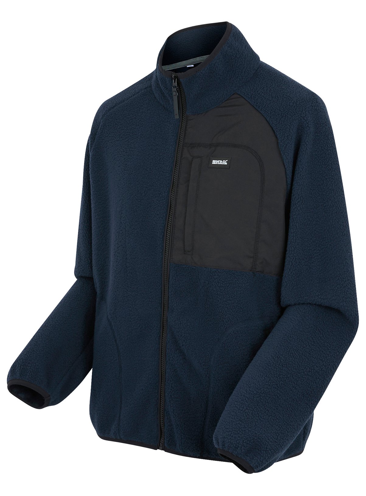 REGATTA Frankie Borg Zip Fleece Navy XXXL - Image 3 thumbnail