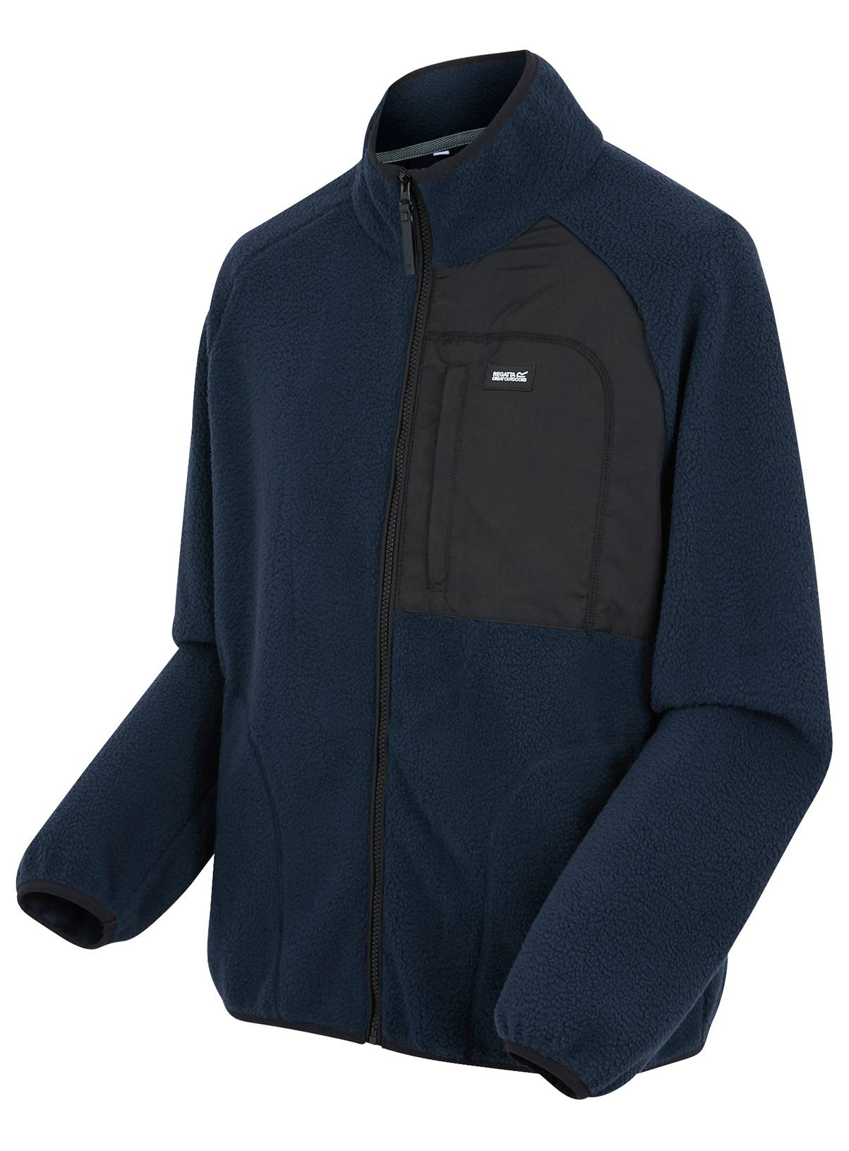 REGATTA Frankie Borg Zip Fleece Navy XXXL - Image 3