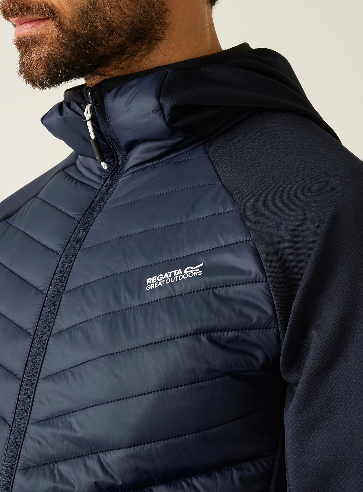 REGATTA Andreson Hybrid Jacket Navy L - Image 6 thumbnail
