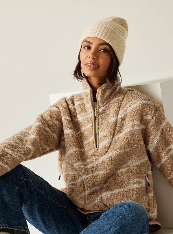 REGATTA Womens Frankie Borg Half Zip Fleece 20