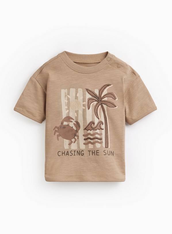 Cream Chasing The Sun T Shirt 3-6 months
