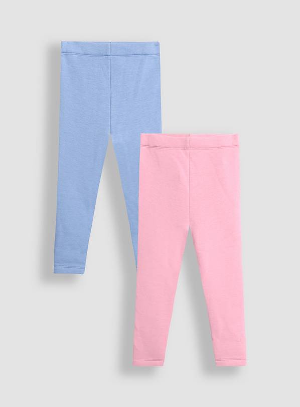 JOJO MAMAN BÉBÉ 2 Pack Fleece Lined Leggings 3-6 months