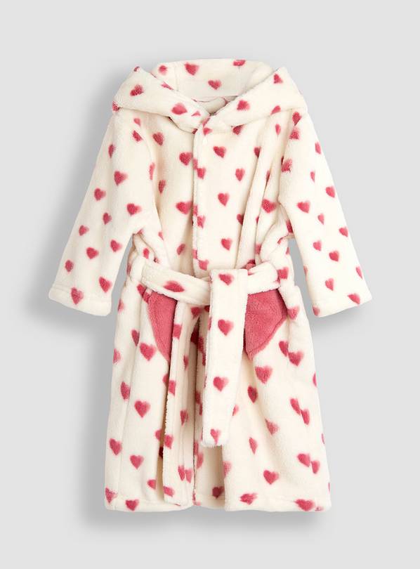 JOJO MAMAN BÉBÉ Heart Dressing Gown 3-4 Years