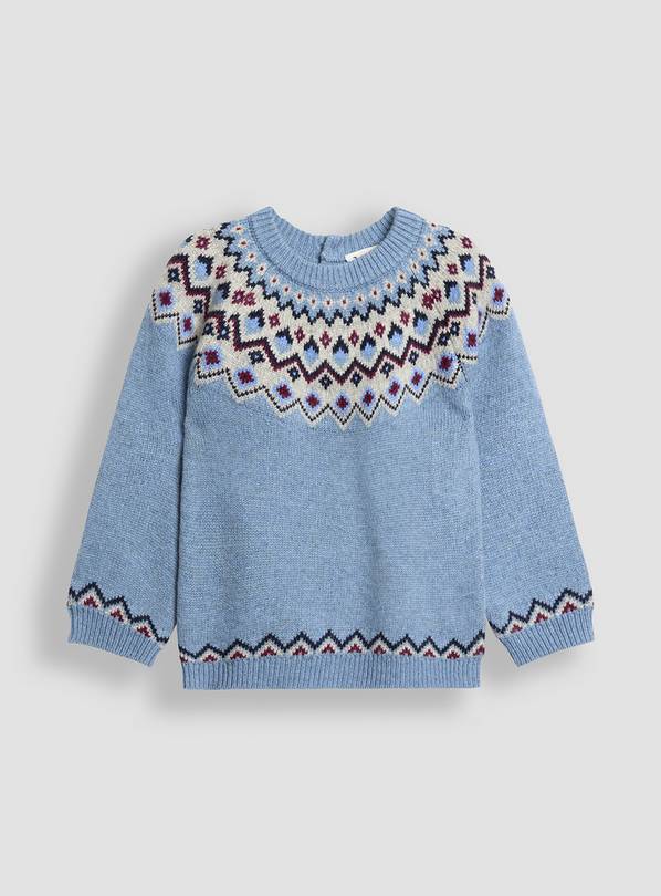JOJO MAMAN BÉBÉ Fair Isle Jumper 6-12 months