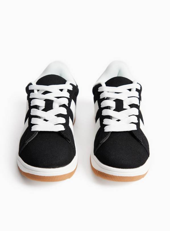 Black Skater Trainers 10 Infant