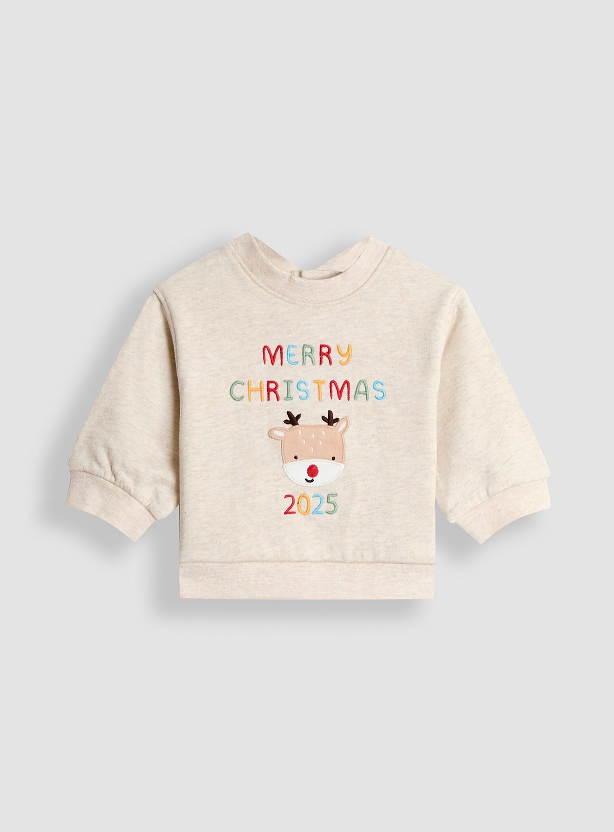 JOJO MAMAN BÉBÉ Christmas Sweatshirt And Legging Set Up To 3 mths - Image 2 thumbnail