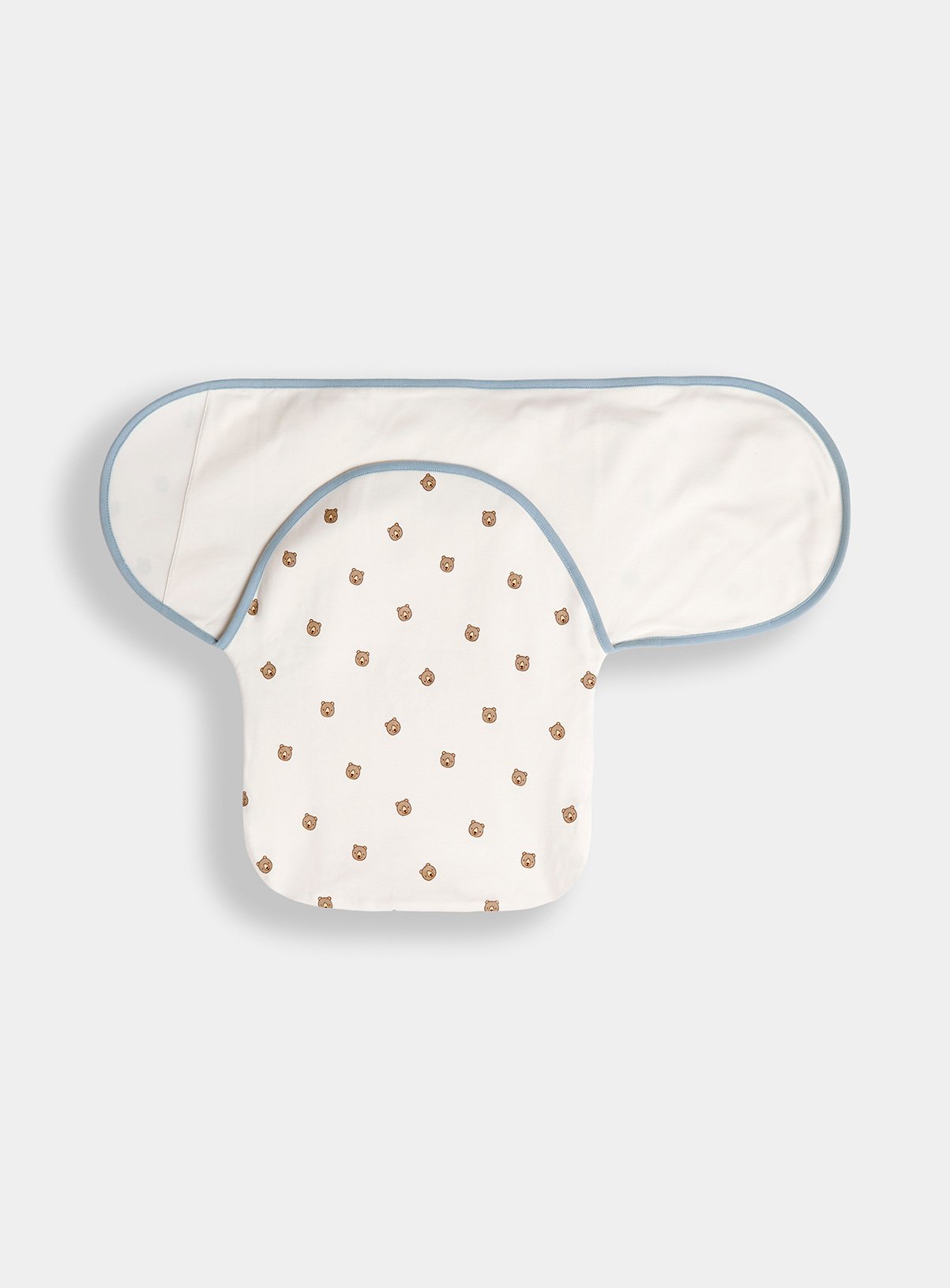 Cream Cream JOJO MAMAN BÉBÉ Bear Swaddle With Zip One Size - JoJo Maman Bebe by Sainsbury's