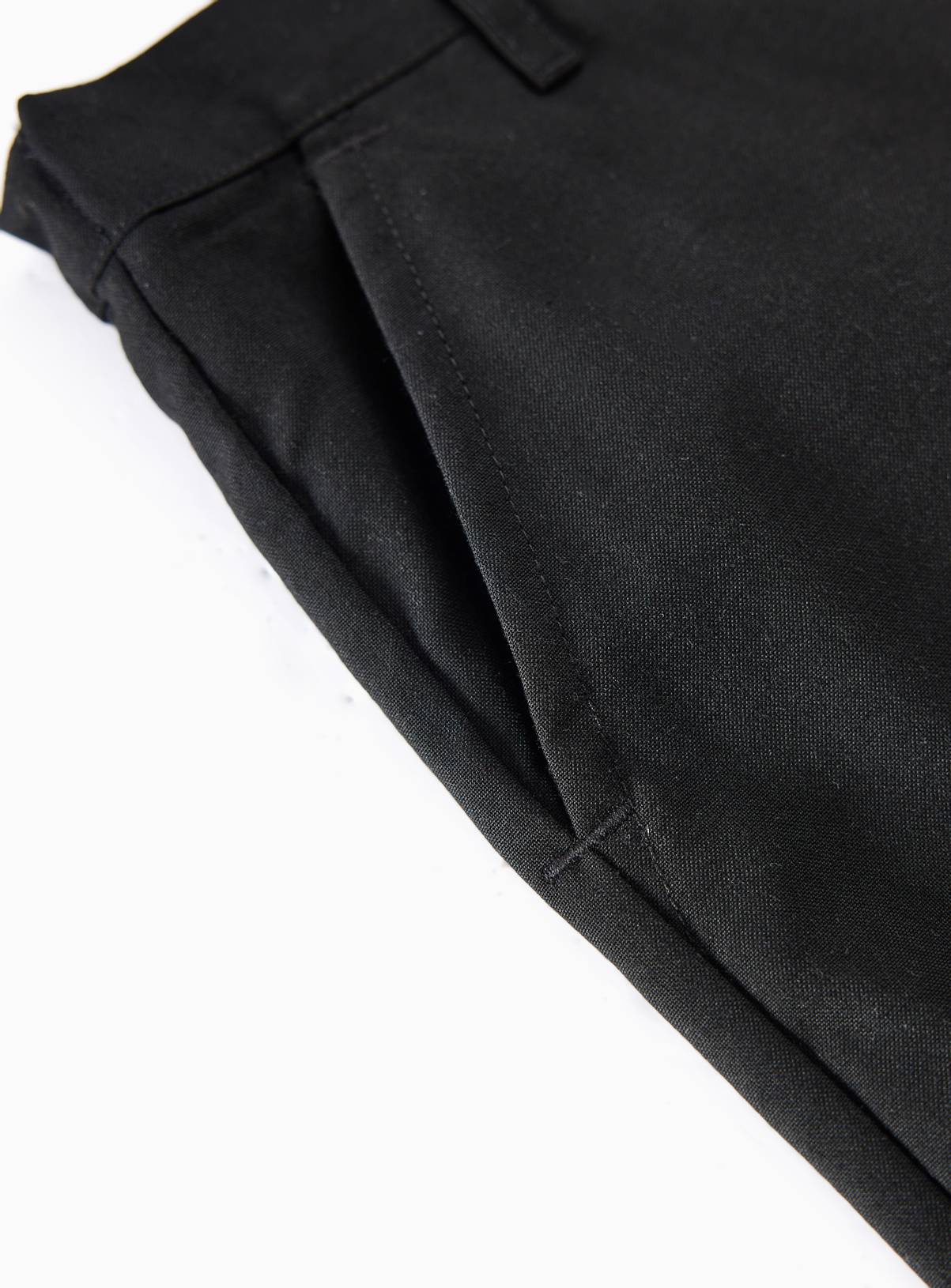 2 Pack Classic Black Shorts Generous Fit 9 years - Image 3