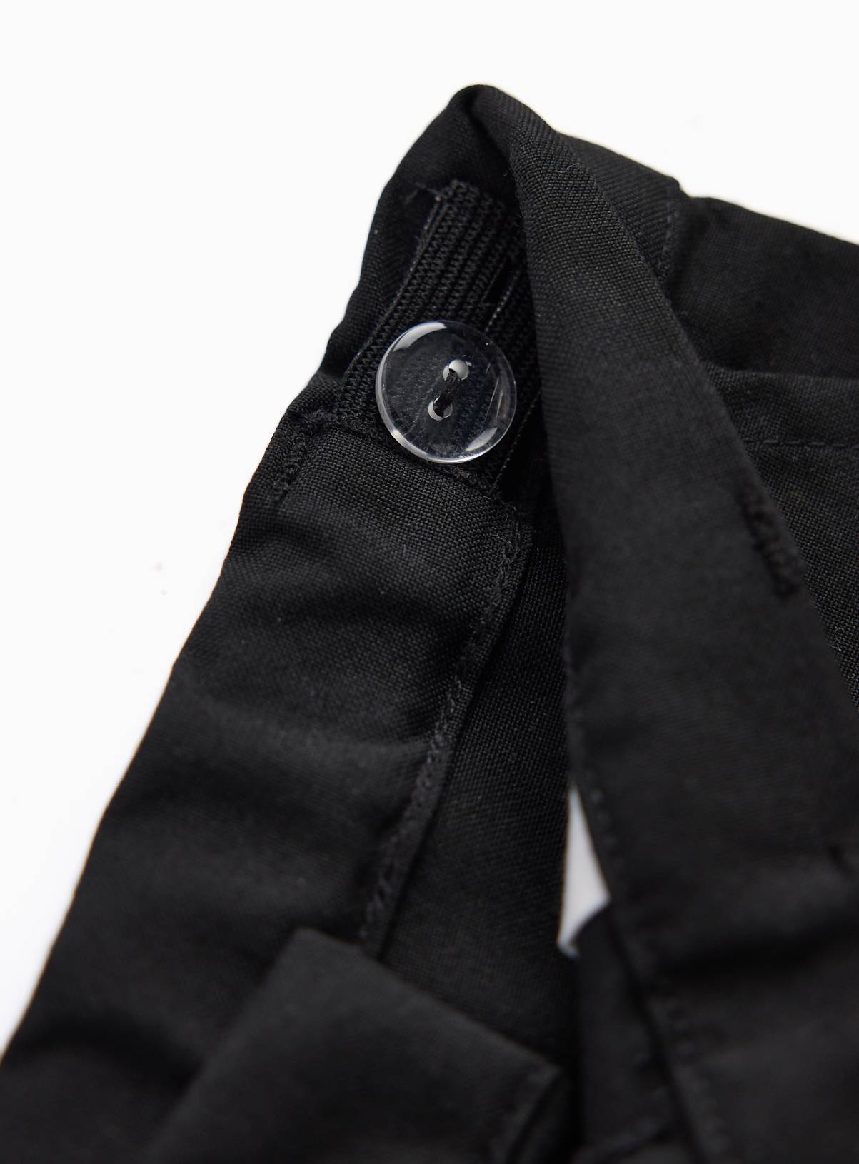 2 Pack Classic Black Shorts Generous Fit 9 years - Image 4