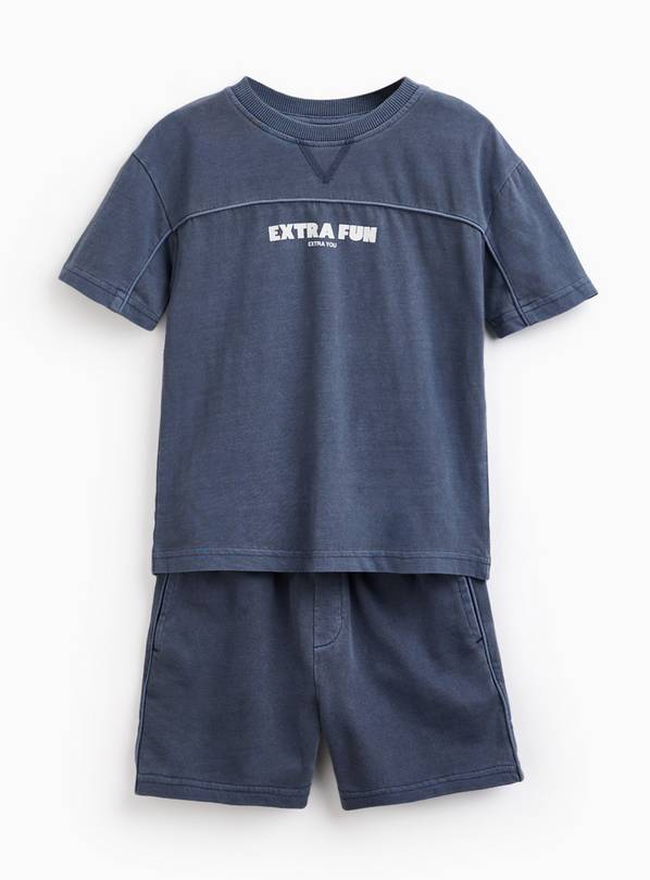 Blue T-Shirt & Shorts Set 4-5 years
