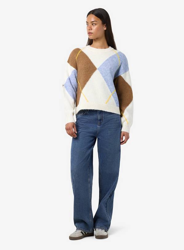 NOISY MAY Long Sleeved Knitted Jumper L