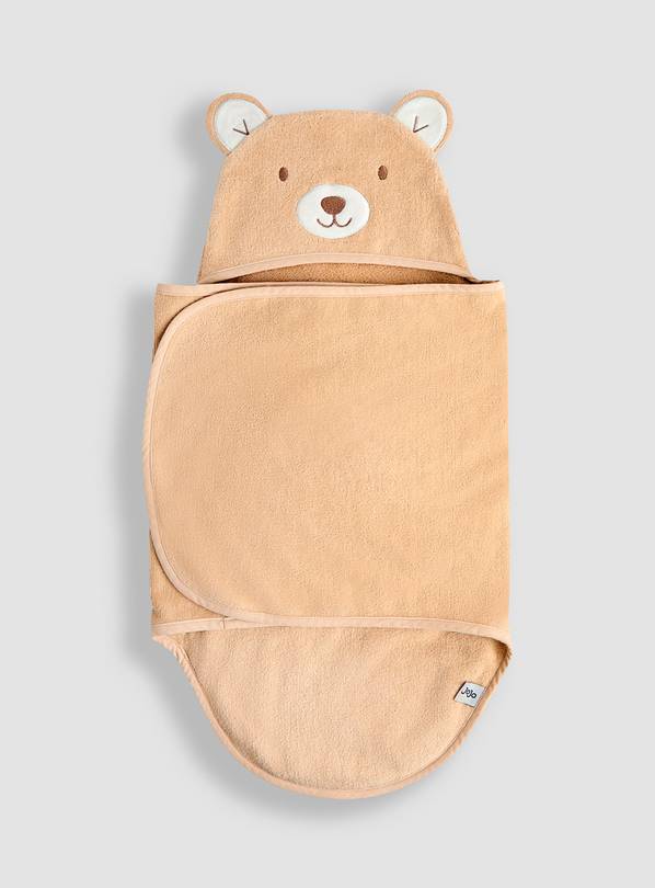 JOJO MAMAN BÉBÉ Baby Bear Towel Cuddler One Size