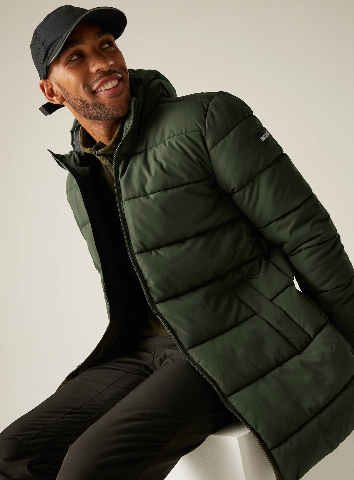 REGATTA Lakiver Padded Jacket Khaki S - Image 1