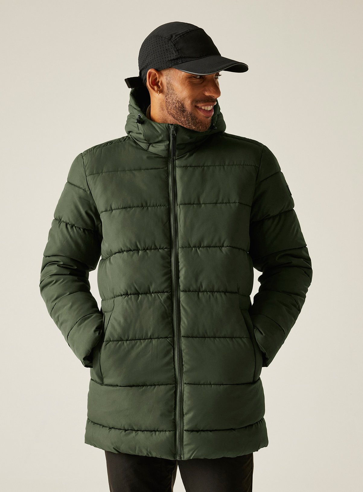 REGATTA Lakiver Padded Jacket Khaki S - Image 5 thumbnail