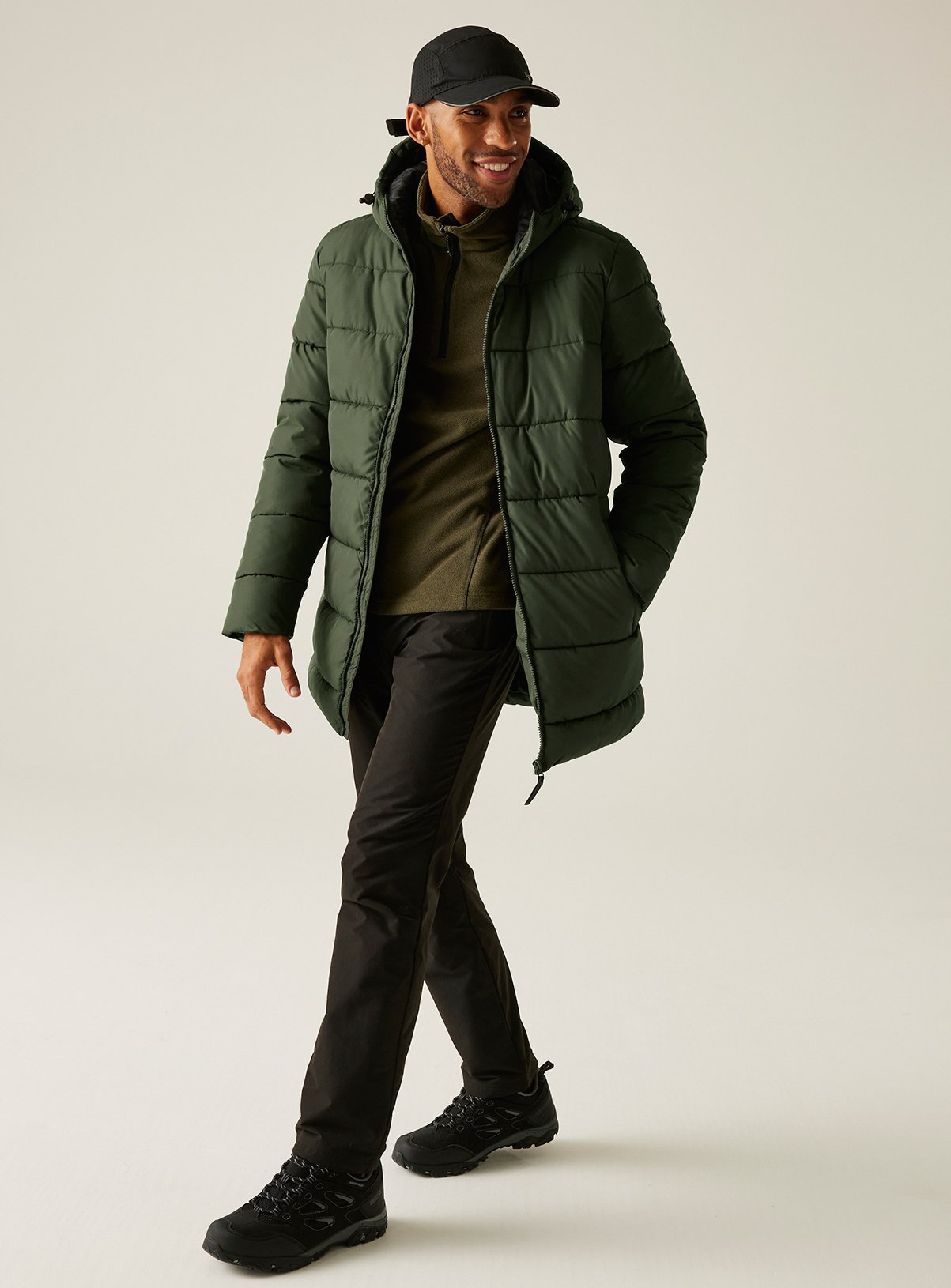 REGATTA Lakiver Padded Jacket Khaki S - Image 6 thumbnail
