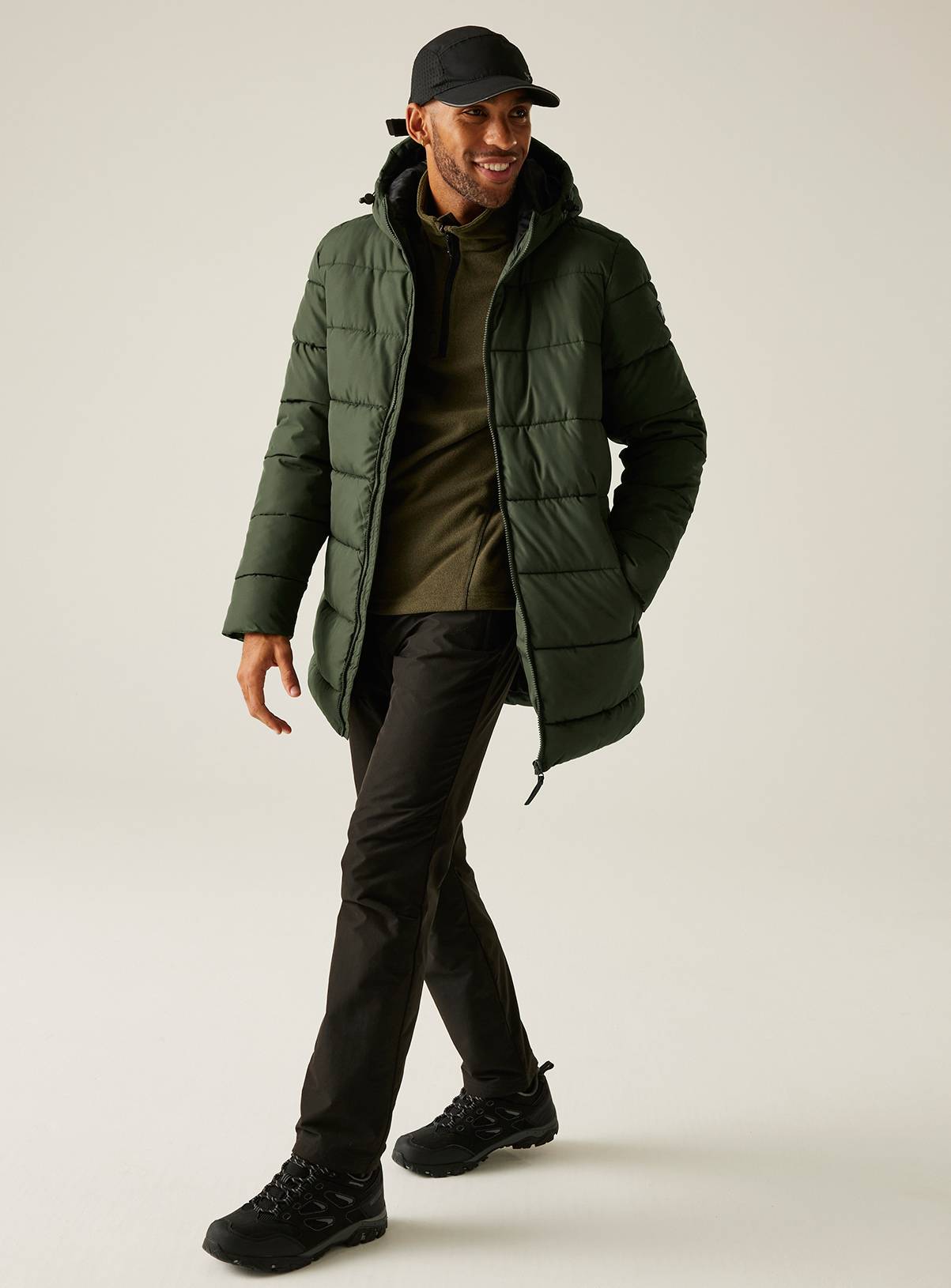 REGATTA Lakiver Padded Jacket Khaki S - Image 6