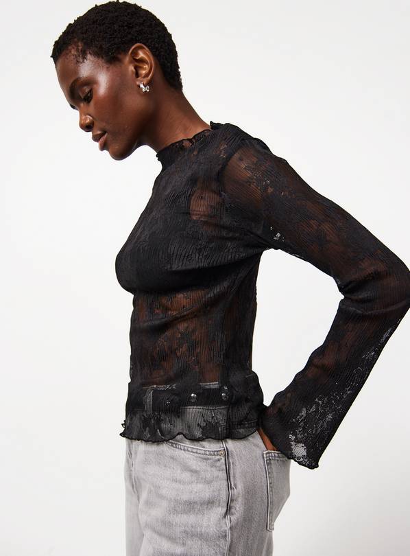 Black Romantic Bohemia Lace Top 24