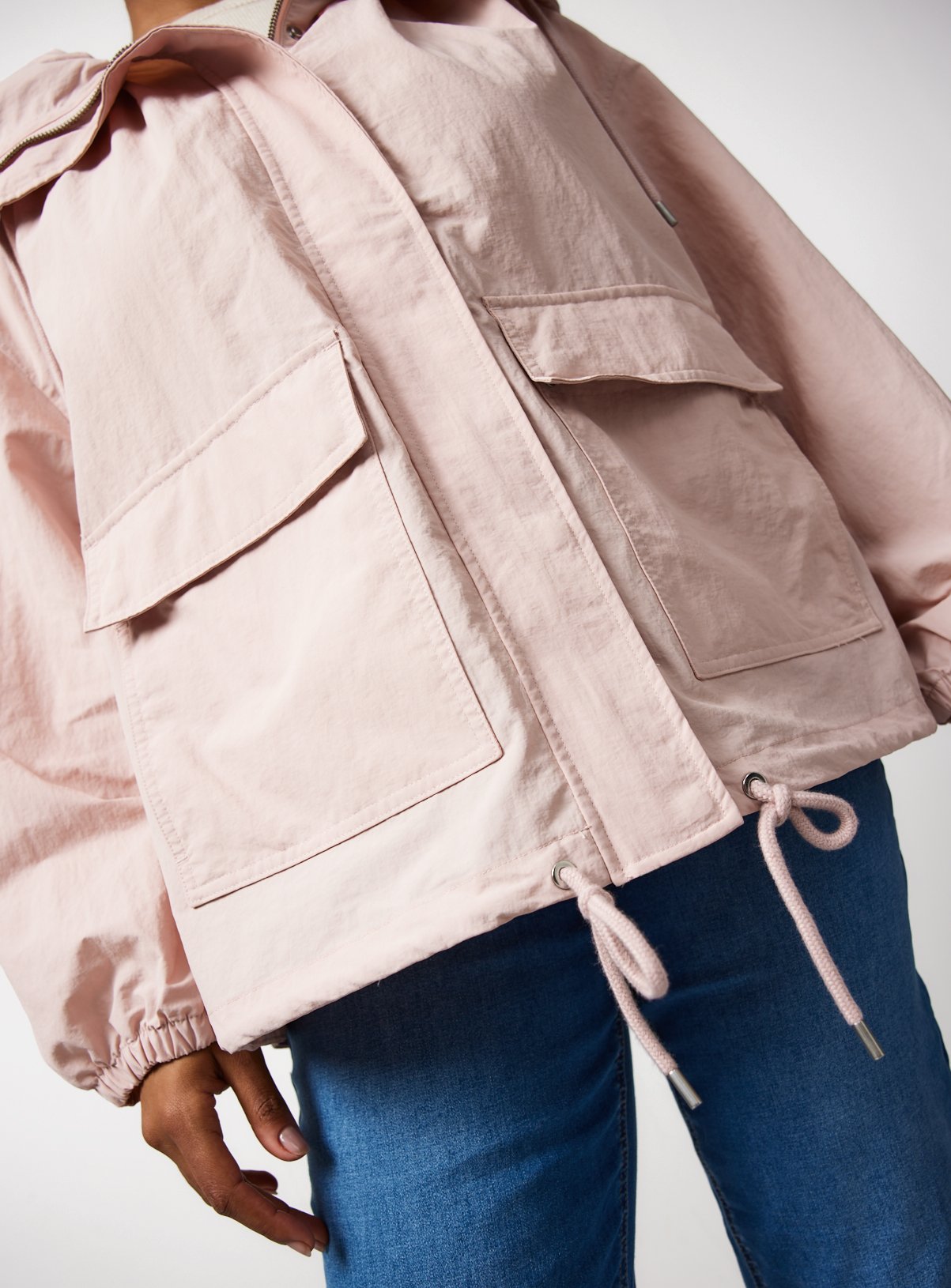 Pink Short Windbreaker M - Image 3 thumbnail