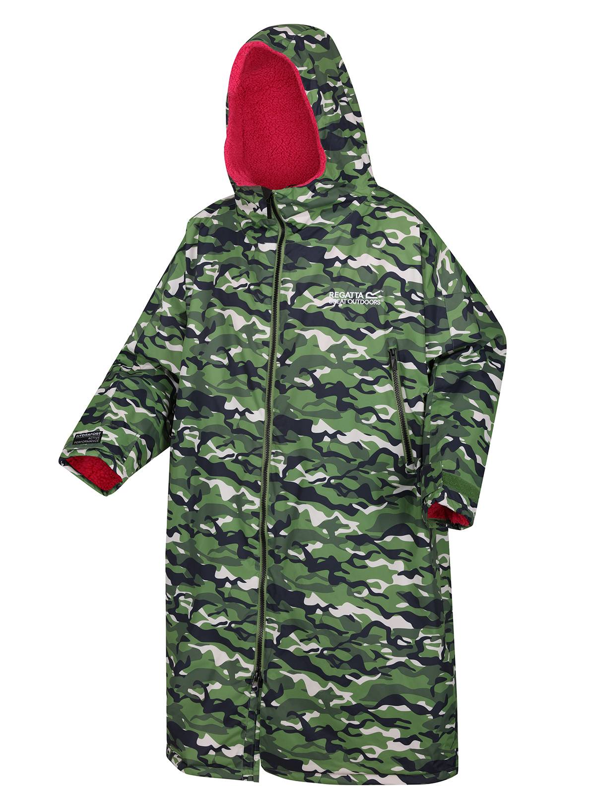REGATTA Adult Unisex Waterproof Robe Camo XS-S - Image 3