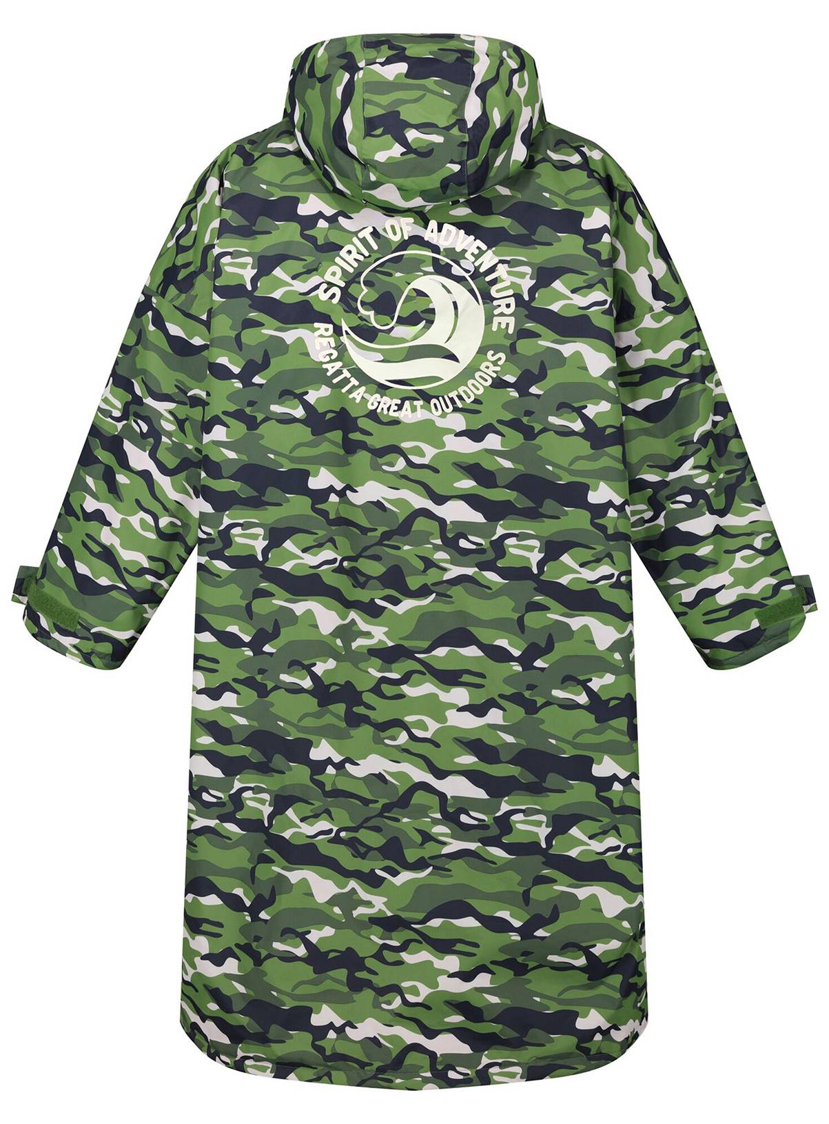 REGATTA Adult Unisex Waterproof Robe Camo XS-S - Image 4