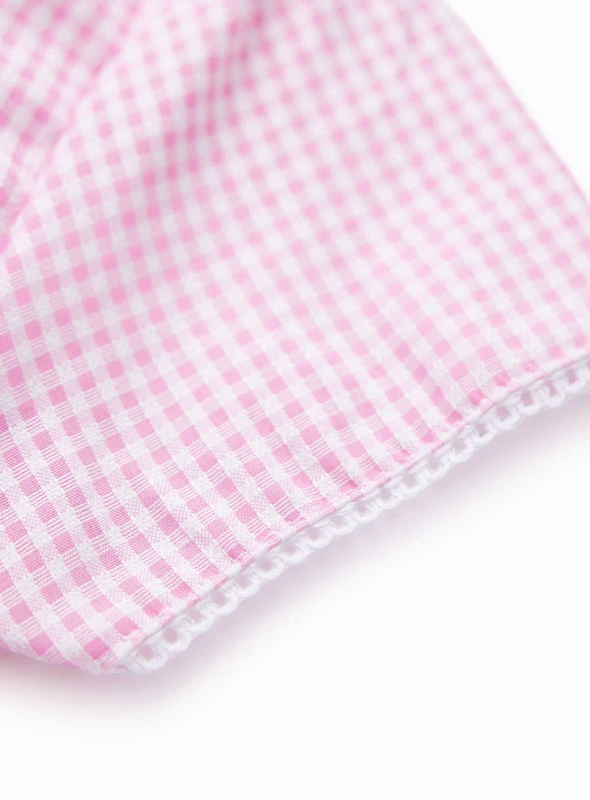 Pink Classic Bow Detail Gingham Dresses 2 Pack 8 years - Image 4