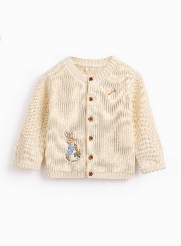 Cream Peter Rabbit Cardigan 6-9 months