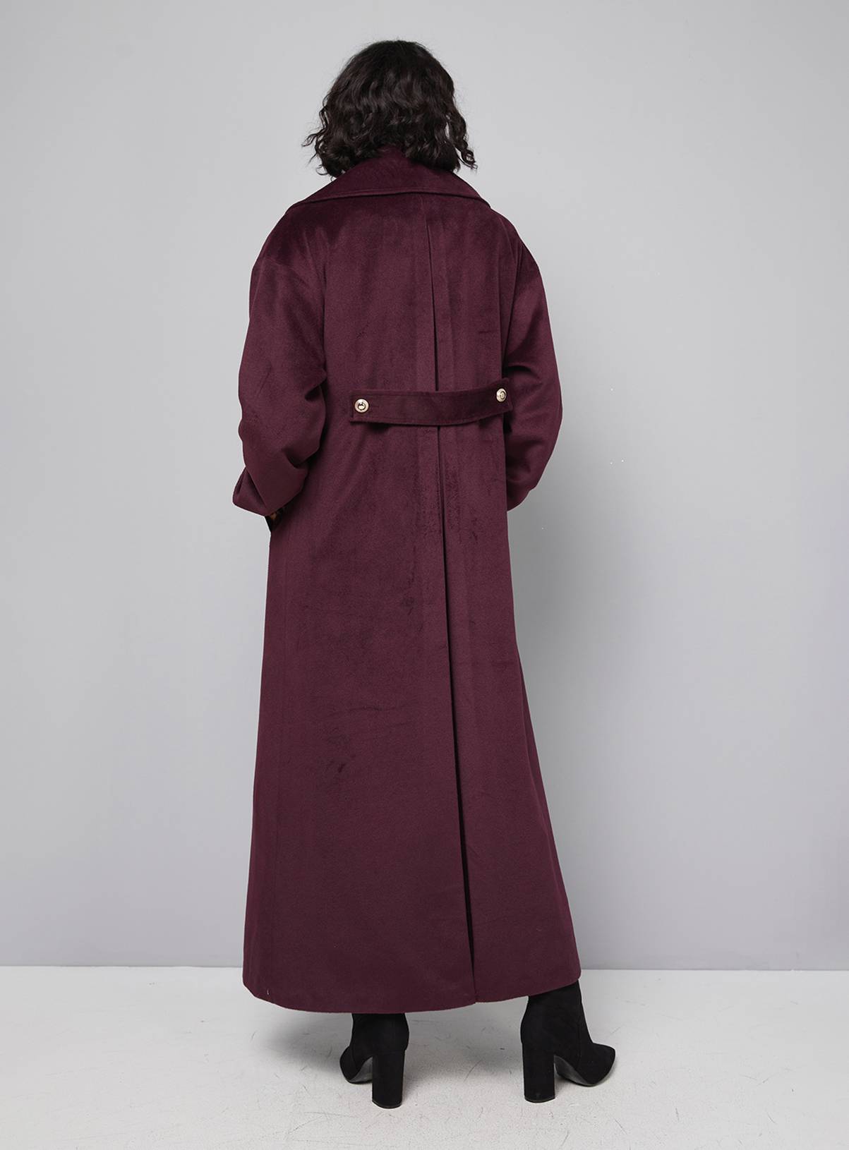 WALLIS Elastic Cuff Collar Detail Maxi Coat 20 - Image 3