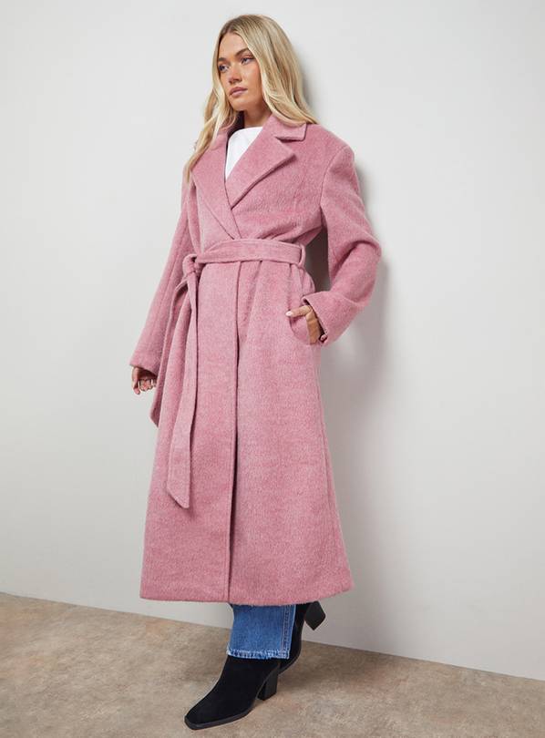 OASIS Brushed Belted Coat 8