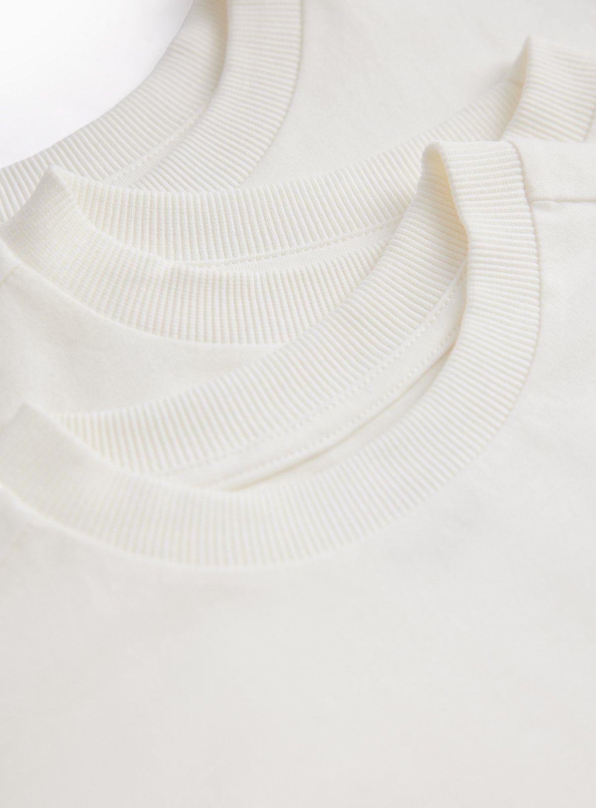 White Super Oversized T-Shirt 3 Pack 9 years - Image 2 thumbnail