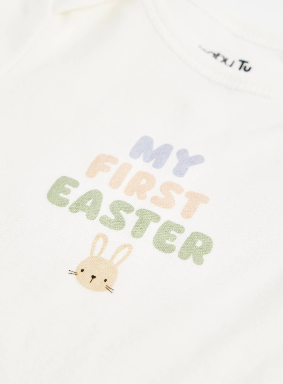 White My First Easter Bodysuit 3-6 months - Image 2