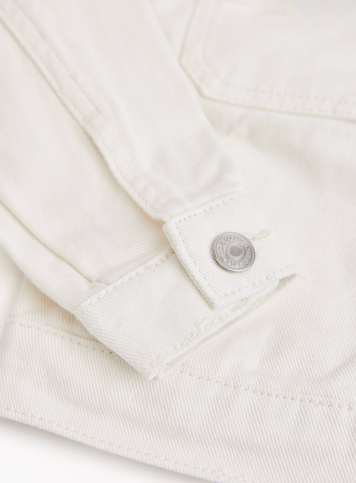 Ecru Denim Trucker Jacket 9-10 years - Image 2