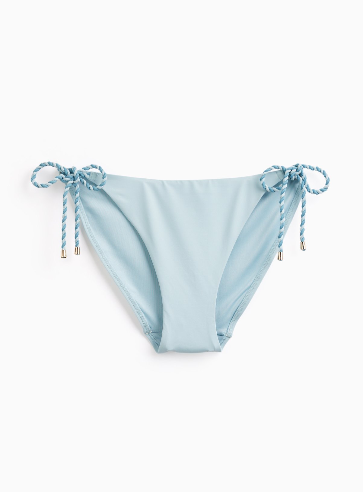 Blue Rope Detail High Leg Bikini Bottoms 16 - Image 3 thumbnail