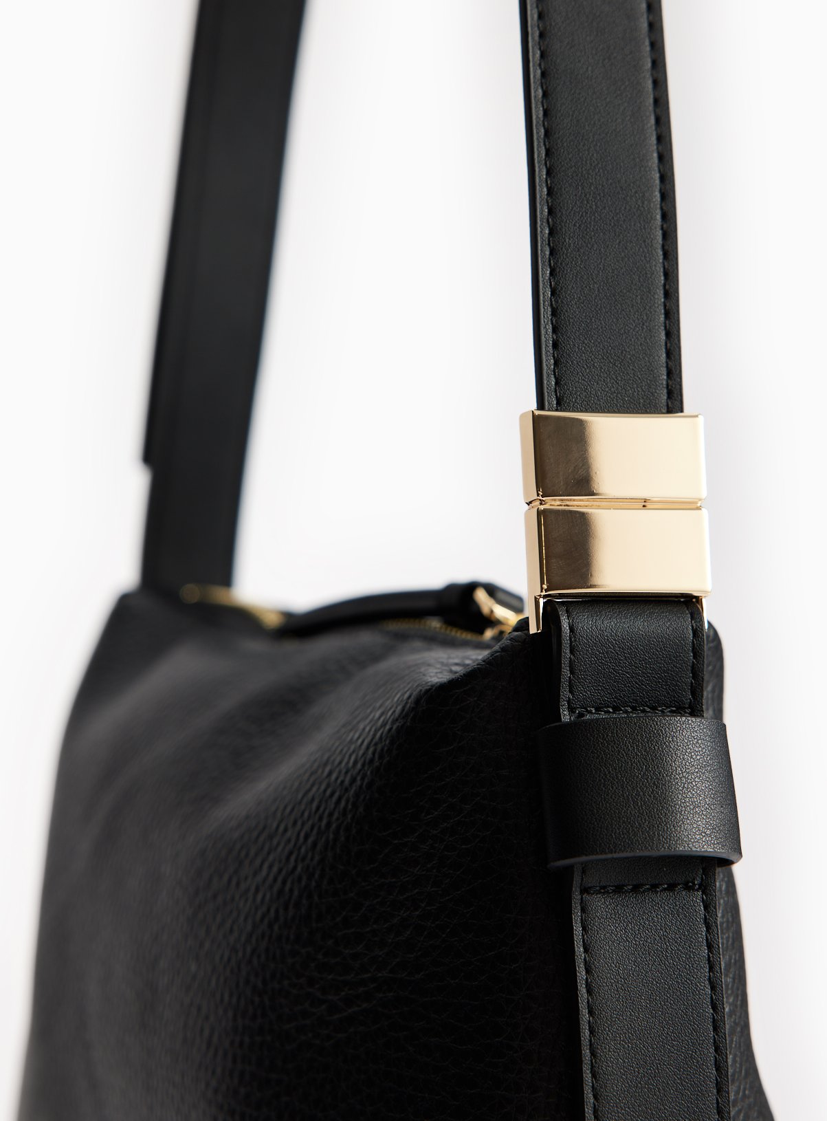 Black Minimal Crossbody Bag One Size - Image 2 thumbnail