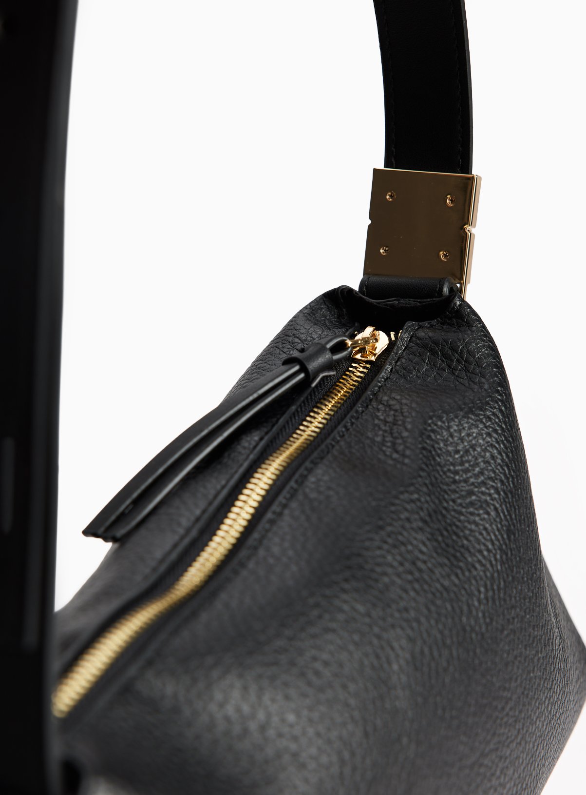 Black Minimal Crossbody Bag One Size - Image 3 thumbnail