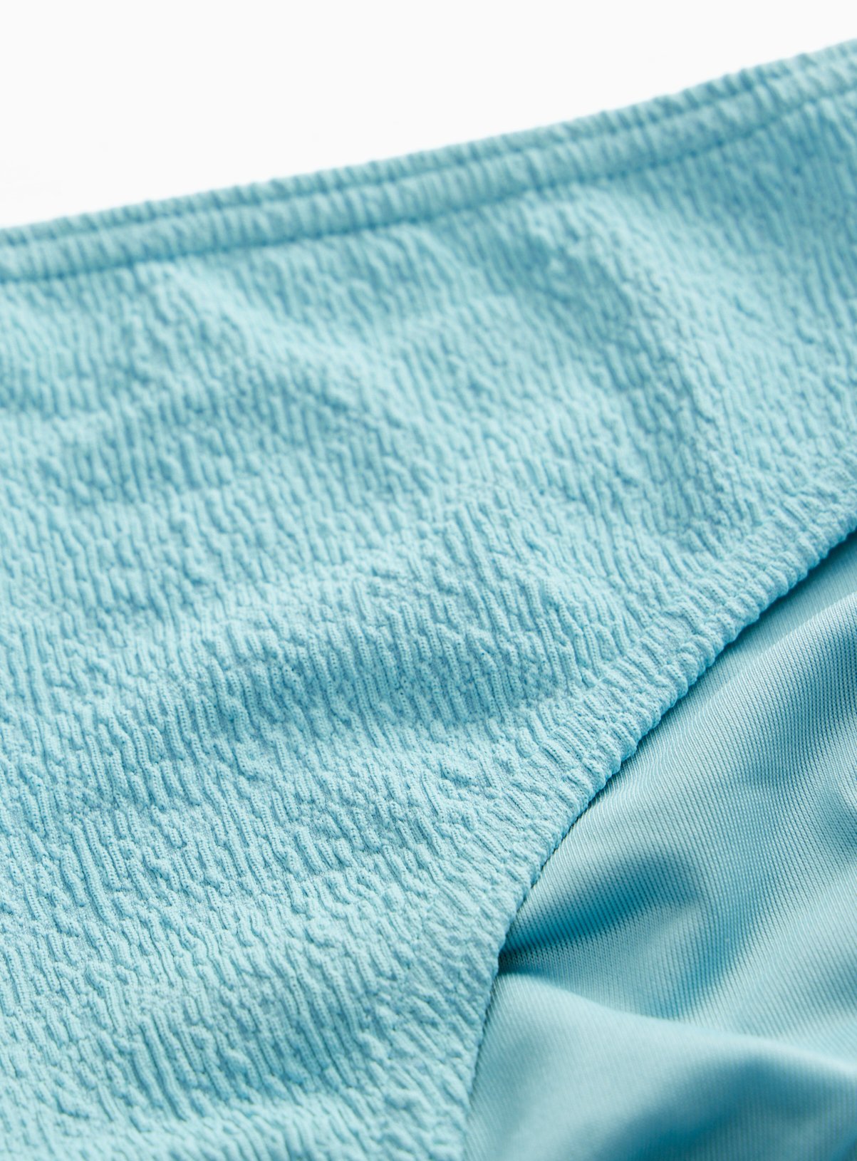 Turquoise High Leg Tankini Bottoms 18 - Image 3 thumbnail
