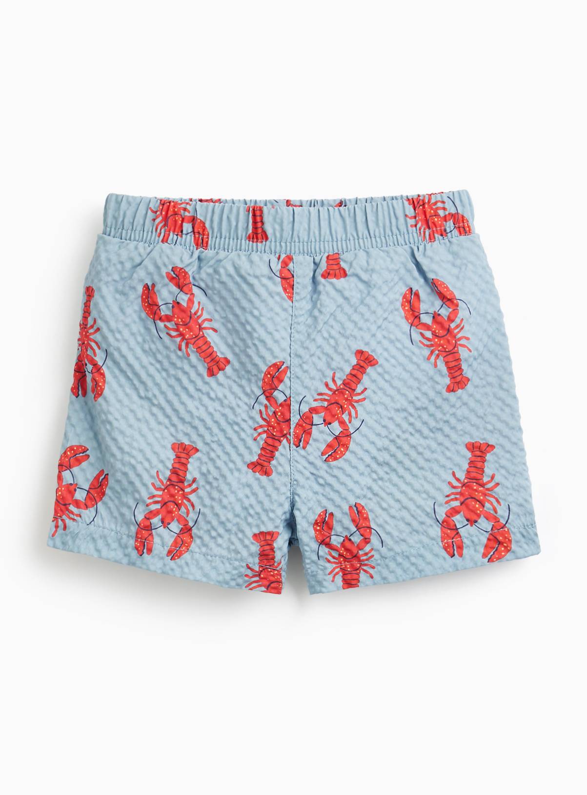 Blue Lobster Print Swim Shorts 12-18 months - Image 1