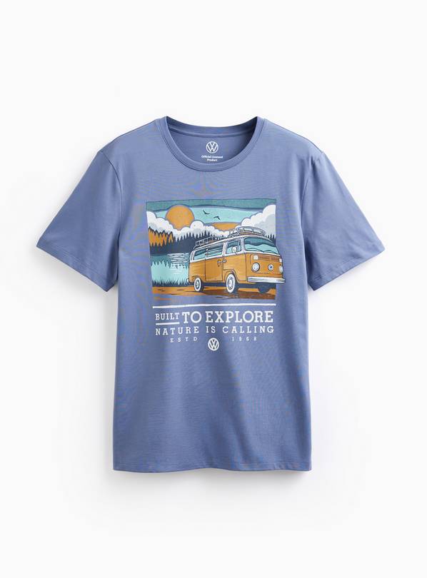 Volkswagen Grey Built To Explore Graphic T-Shirt XL