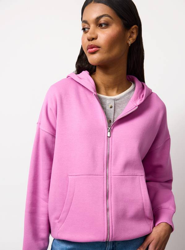 Pink Core Zip Hoodie XXL