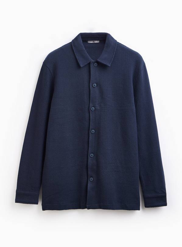 Navy Jersey Long Sleeve Shirt XXXL