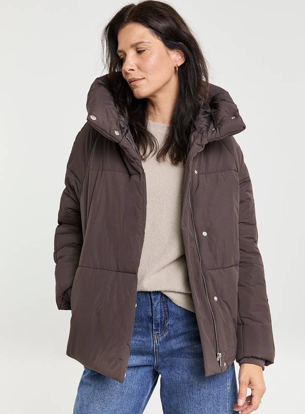 JD WILLIAMS Chocolate Puffer Coat 24