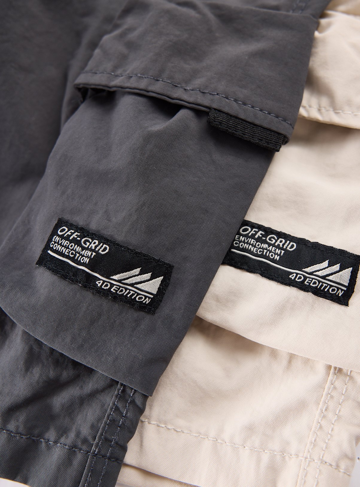Grey & Stone Taslan Cargo Shorts 2 Pack 8 years - Image 2 thumbnail