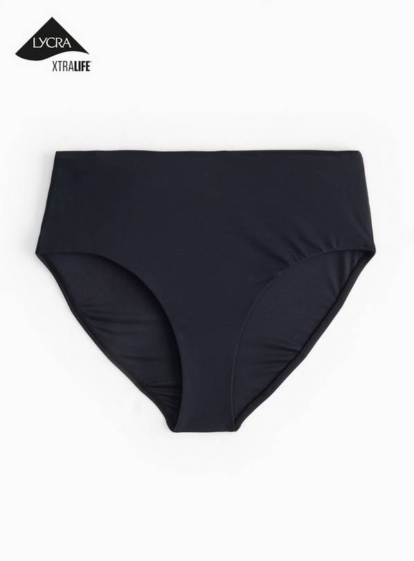 Black Full Brief Bikini Bottoms 18