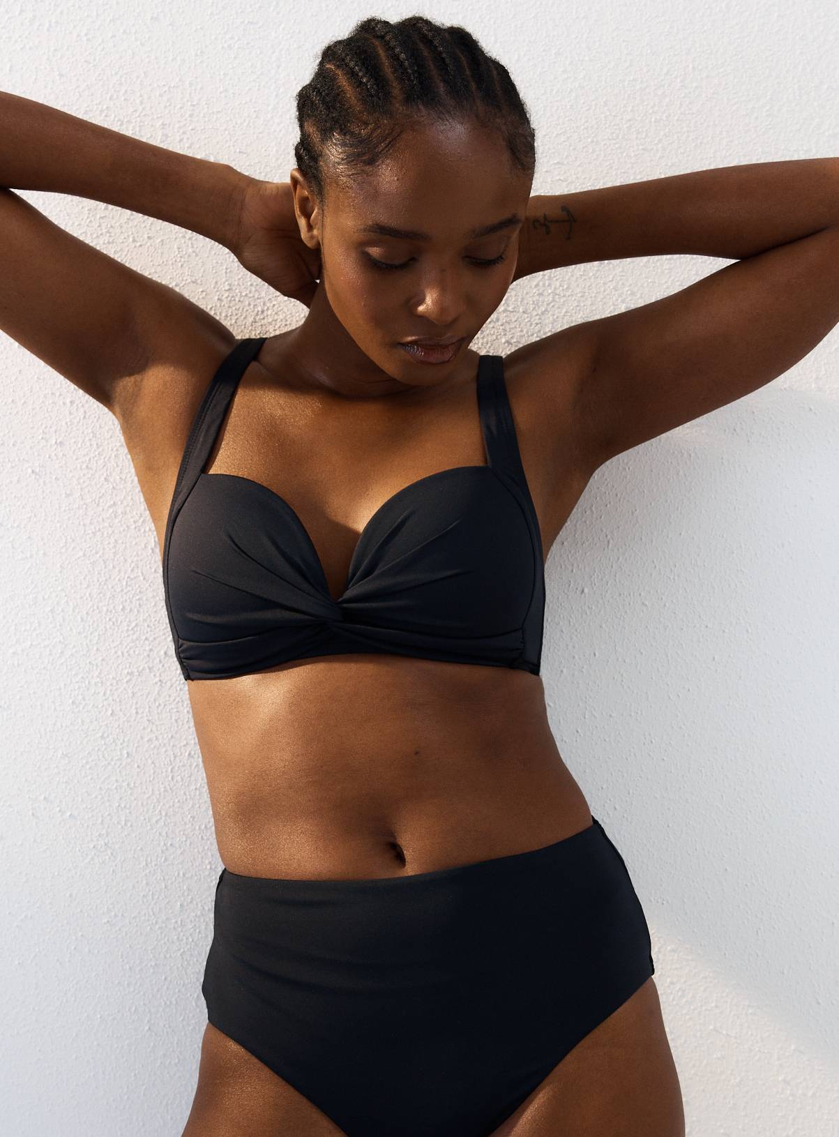 Black Full Brief Bikini Bottoms 14 - Image 1