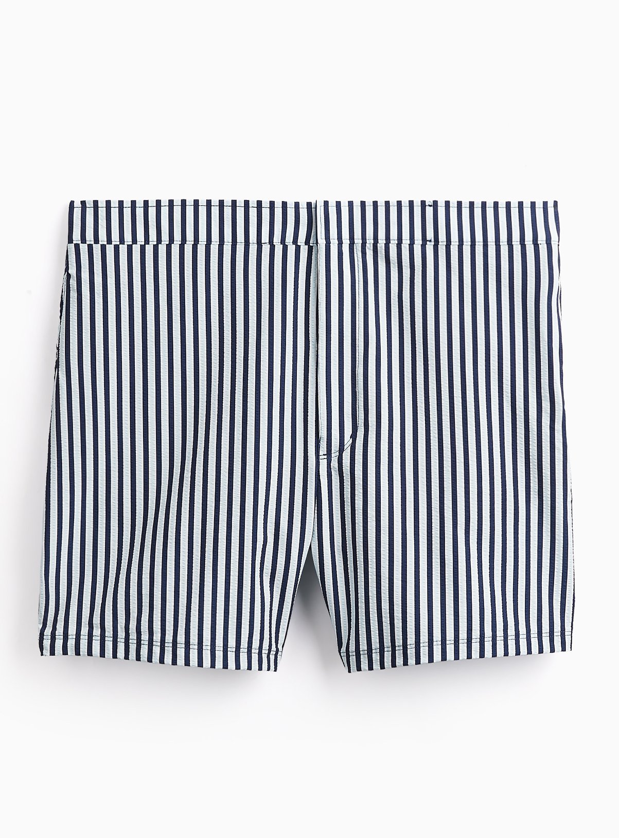 Navy Stripe Print Swim Shorts XS - Image 3 thumbnail